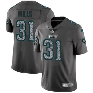 aj brown eagles jersey black